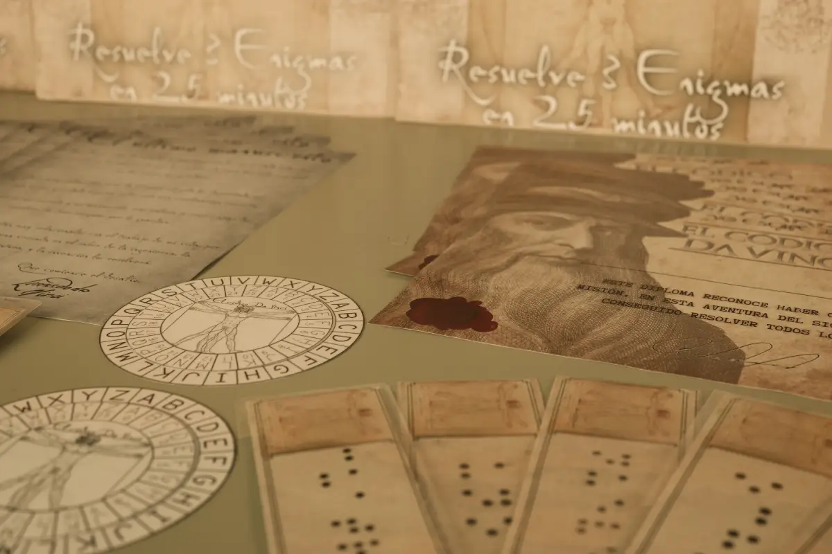 El codigo Da Vinci - Material Escape Room